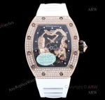 KV Factory Richard Mille Dragon And Tiger RM051 Replica Diamond Watches